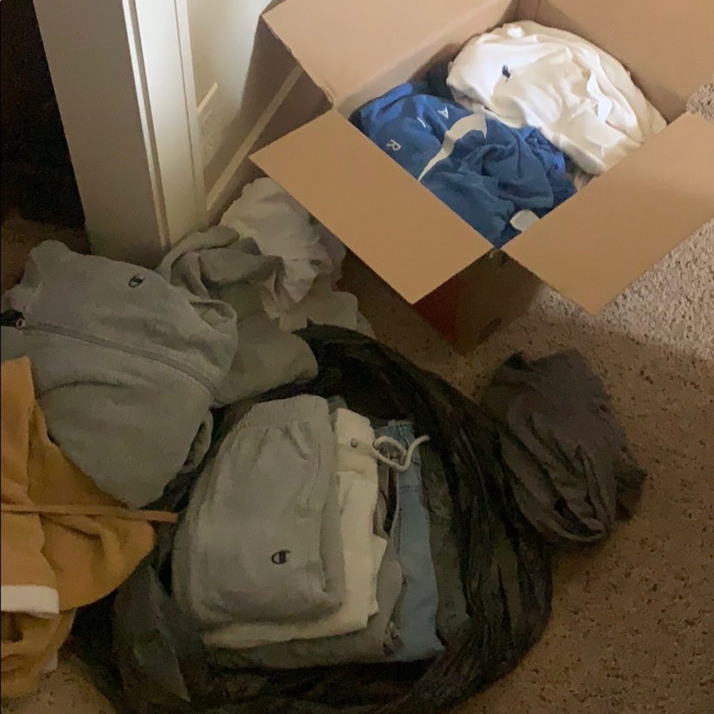 mystery box of clothes